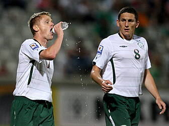 Damien Duff and Keith Andrews...